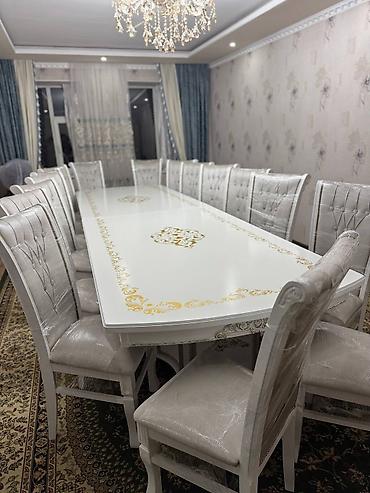 Столы и стулья для зала: Стол и стул для зала, Новый, Бесплатная доставка, цвет - Белый — 17