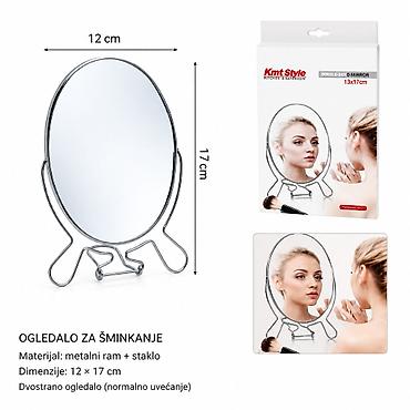 KMT Ovalni metalni okvir sa dvostrukim ogledalom 2802683 - Tip