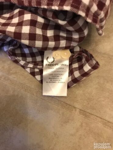 Košulje: Košulja Na duge rukave, XL, Fred Perry, bоја - Šareno, Pamuk — 9