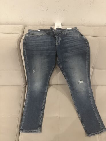 Cinslər: Cins şalvar, Calvin Klein, 2XL (EU 44)