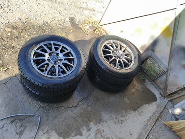 шины р15 зима: Дөңгөлөктөр монтажда 195 / 65 / R 15, Кыш, Колдонулган, Комплект, Жеңил унаалар, Куйма, тешиктери - 5
