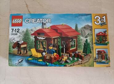 lego kocke: Lego kreator 31048 kuća na jezeru, sve u detaljima i figuri. samo
