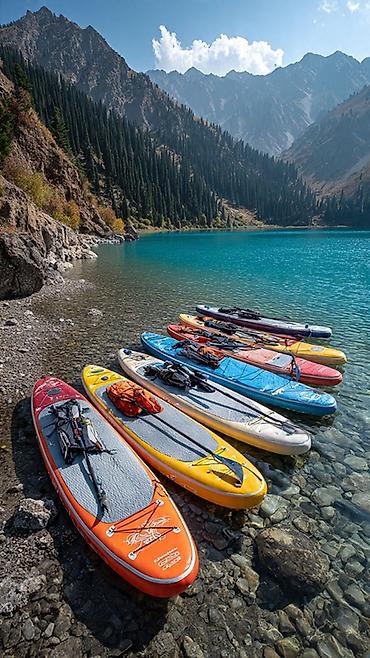 Лодки и комплектующие: SUP-доски для катания и туринга - Надувные SUP-доски разной длины и — 2
