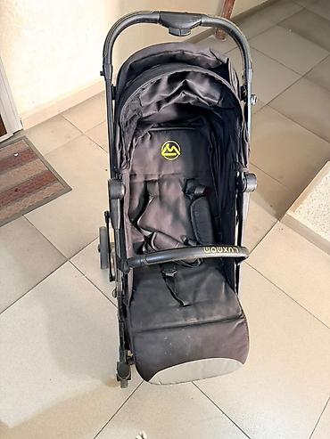 lux: Прогулочная коляска Luxmom (чёрная) Б/У 5 000 сомов звонки и — 4