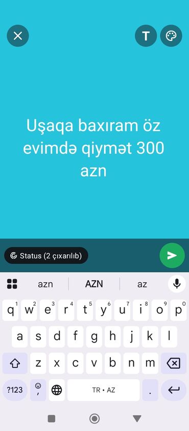 требуется женщина по уходу за пожилым человеком: Uşağa baxıcılıq xidməti - Uşaqlara öz evimdə nəzarət və gündəlik