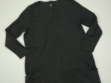czarna długa sukienki z długim rękawem: Dress, L (EU 40), C&A, condition - Good