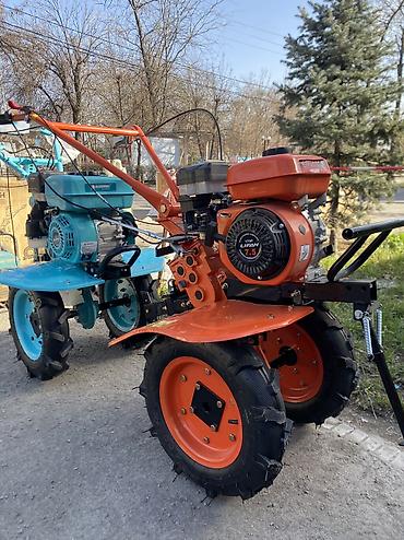 Бензиновые мотоблоки: Мотоблок RUSMASH (оранжевый) - Бензиновый двигатель, ручной запуск. - — 13