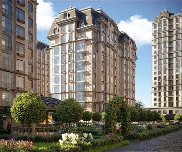 продажа квартир в бишкеке в рассрочку: 2 комнаты, 72 м², Элитка, 10 этаж, ПСО (под самоотделку)