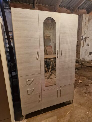Dolablar: Yeni, Açılan, 3 qapılı Düz dolab, Qarderob, paltar dolabı, Azərbaycan — 8