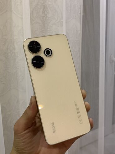кондиционерлер бу: Redmi, Redmi 13, Колдонулган, 128 ГБ, түсү - Саргыч боз