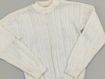 sweterek biały do chrztu: Sweterek, 10 lat, 134-140 cm, stan - Dobry