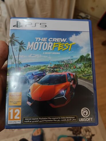 PS5 (Sony PlayStation 5): Satilir ps5 ucun the crew motorfest (barter assins creed mirage)