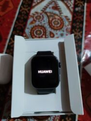 Kompüter, noutbuk və planşetlər: Smart saat, Huawei, Sensor ekran, rəng - Qara