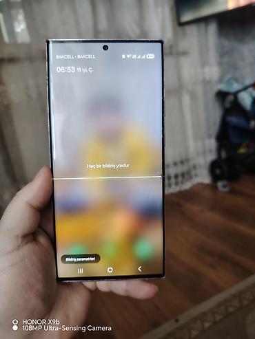 samsung galaxy tab s23 ultra: Samsung Galaxy S23 Ultra, 256 GB, rəng - Bənövşəyi, Sensor — 6