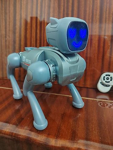 oyuncaq tutan aparat: AI Bionic Mecha Robot İt – pultla idarə olunan interaktiv oyuncaq — 9
