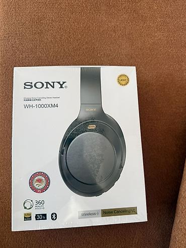 Məhsul: Sony WH-1000XM4 simsiz qulaqlıq Xüsusiyyətlər: - Aktiv lalafo.az -da Məhsul: Sony WH-1000XM4 simsiz qulaqlıq Xüsusiyyətlər: - Aktiv