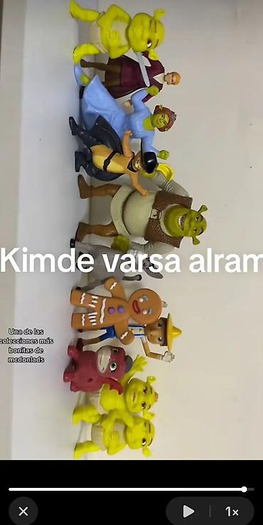 qış ucun donlar: Shrek temalı kolleksiya fiqurları seti - Şrek kainatının əsas — 1