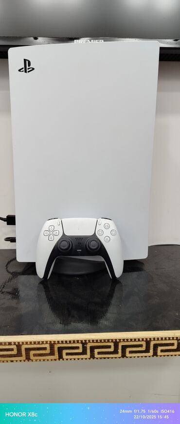 фильтр для воды: PlayStation 5 (disk sürücülü versiya) oyun konsolu Xüsusiyyətlər: -