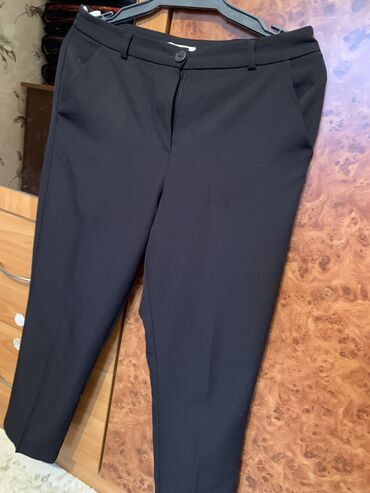 серые штаны мужские: Брюки S (EU 36), цвет - Черный