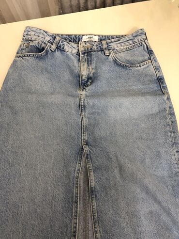 qaqa stil: Mavi Premium denim ətək - Brend: Mavi Premium (etiketdə qeyd olunub)