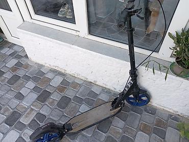2 tekerli scooter: Şəhər üçün böyük təkərli kick skuter - Mexaniki (elektriksiz) skuter — 1