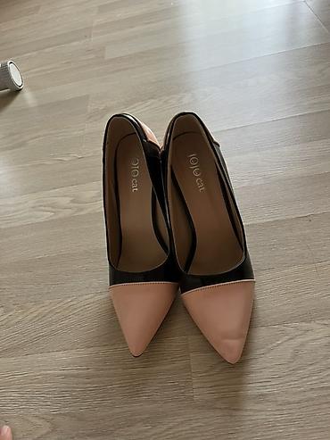 klassik geyimler: Brend: Jojo Cat Model: Qadın stiletto nasos Rəng: Çəhrayı uclu və — 1