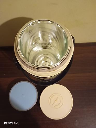 daş stekan: Rəng - Ağ, Termos, 1 l, SSRİ — 3