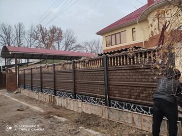 Бетонные еврозаборы: Огрождение евро заборы сапаттуу жана бат орнотуп беребиз гарантия 10 — 15