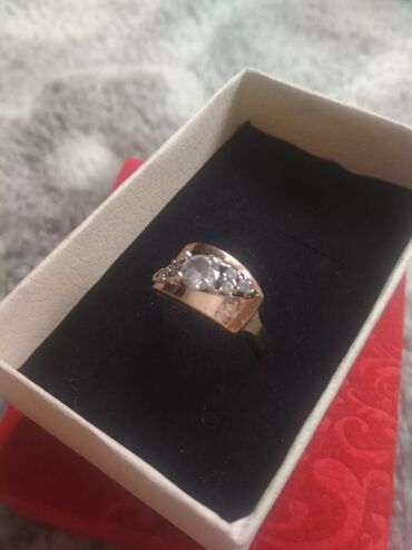 серебряные изделия: Серебряное кольцо 18р с позолотой! состояние б/у-600 кольцо серебряное