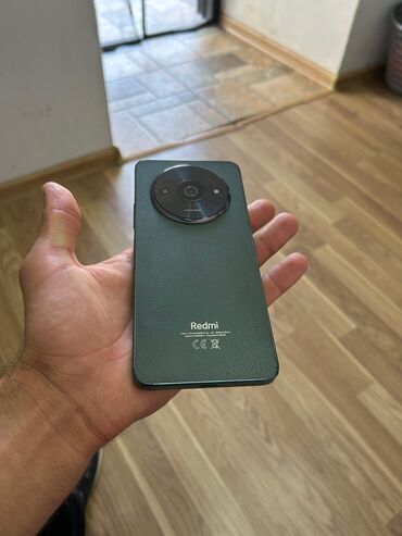 сотовый телефон fly ff181: Redmi A3, 128 GB, rəng - Yaşıl, Barmaq izi, Face ID