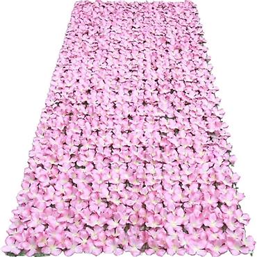 Baštenska dekoracija: Dekorativna ograda od veštačkog cveća 3x1m ? Ulepšajte svoju terasu — 4