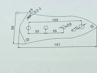 Gitare: CONTROL PLATE JAZZ BAS, KOMPLET PLOČA BESPLATNA DOSTAVA | Control — 10