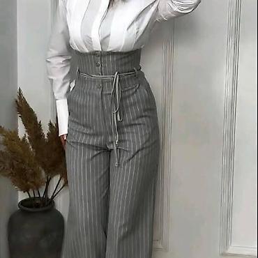 Pantalone: STIGLEEEE Najtrazenije pantalone sa najdubljim strukom Veličina: S/M i — 9