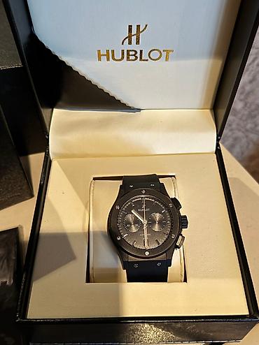 3d saat: Hublot geneve firmasina mexsus automatic orginal pasportlu qutuda — 9