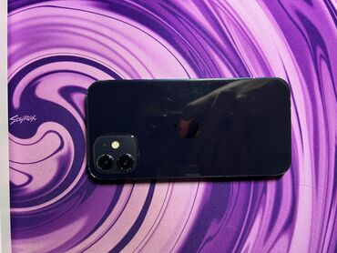 ноутбук трансформер: IPhone 12, Колдонулган, 128 ГБ, Midnight, 76 %