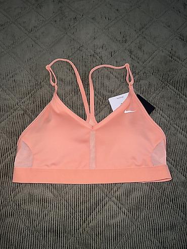 vikend torba: NIKE Women's Indy V-Neck Low Support Sports Bra vel.M NOVO CZ — 7