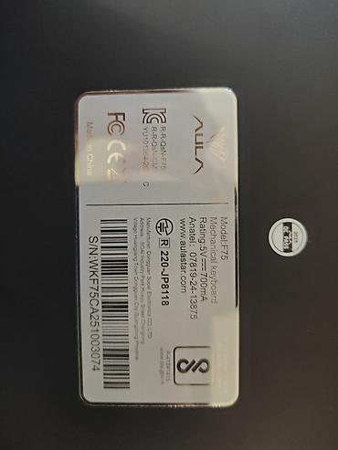 dtf printer: Клавиатура, Aula, Механическая, Bluetooth подключение, Размер: 75% — 3