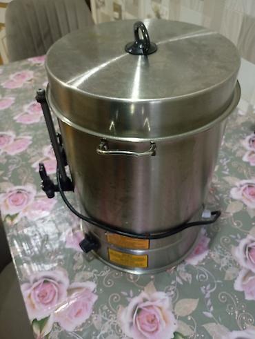 paslanmaz list: Sənaye tipli elektrikli samovar/çay qaynadıcı - Material: paslanmayan — 1