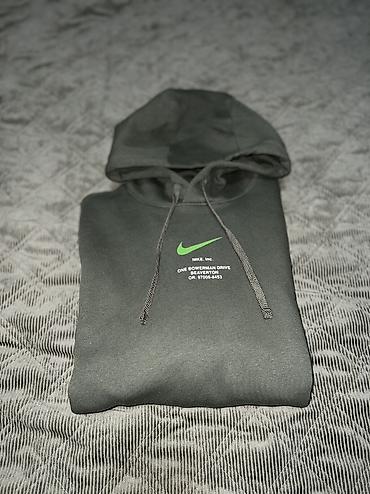 balmain torba: NIKE Club Swoosh graphic backprint hoodie vel. M NOVO IB — 8