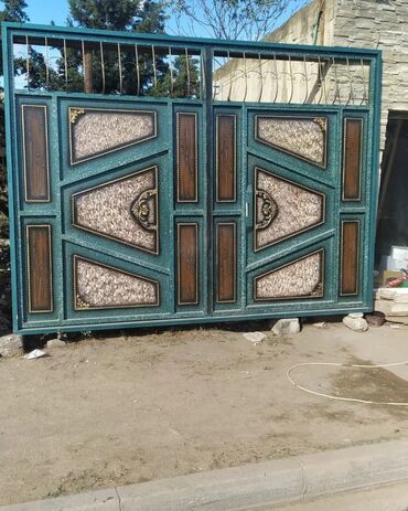 Həyət darvazaları: 680 manatdan bawlayan qiymetlerle Demir qapilar darvazalar eni 3metir -da lalafo.az — 3 Həyət darvazaları: 680 manatdan bawlayan qiymetlerle Demir qapilar darvazalar eni 3metir — 3