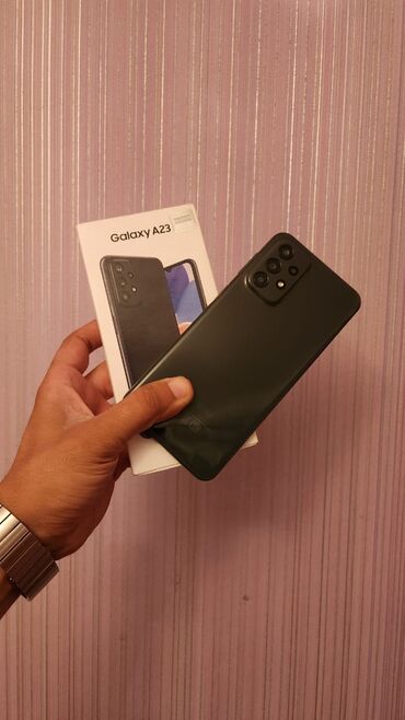самсунг а23: Samsung Galaxy A23, 128 ГБ, цвет - Черный, Гарантия, С документами