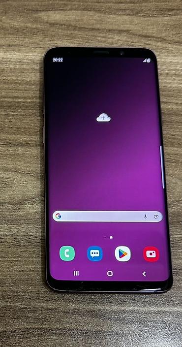 sensorlu: Samsung Galaxy S9 Plus, rəng - Bənövşəyi, Sensor — 2