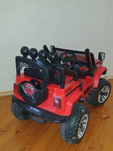 elektron moto: Машина детская. Джип. Красного цвета. На улице не ездили. Почти новая — 5