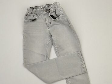 spódnice jeansowe szara: Jeans, 2XS (EU 32), condition - Very good