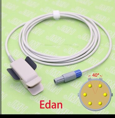 Пульсоксиметры: Для контроля пульсоксиметра с двойной канавкой Edan, датчик spo2 для