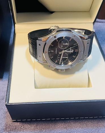 slimstone saat: Hublot kişi qol saatı – avtomatik mexanizm, xronoqraf AA klas — 5