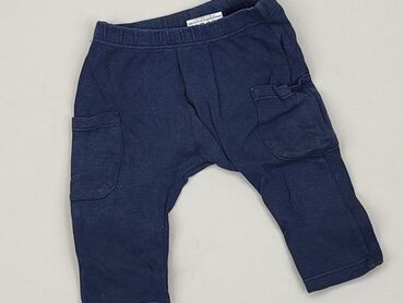 zestawy ubrań do szkoły: Baby material trousers, 0-3 months, 56-62 cm, condition - Good
