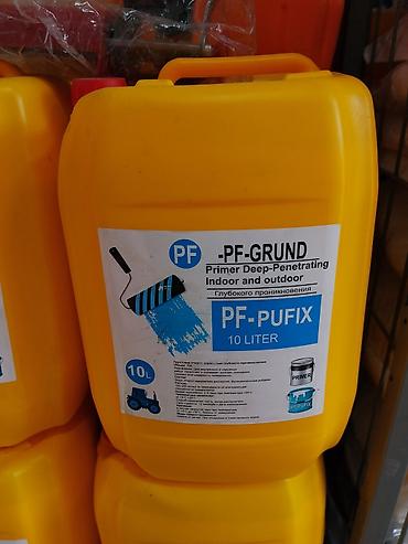 ph down: Грунтовка глубокого проникновения PF-PUFIX PF-GRUND, 10 л - Тип — 1
