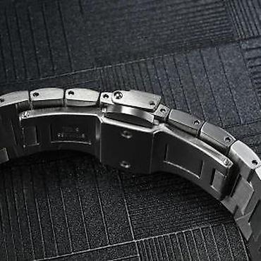 Ručni satovi: San Martin SN076-G - 42mm- Zelena - Patek Philippe Nautilus Potpuno — 12