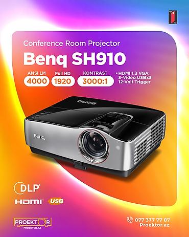 vga hdmi: İşlənmiş Portativ Proyektor BenQ, Ödənişli çatdırılma — 1